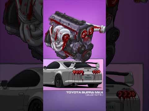 Finally Supra MK4 With 2JZ-GTE Engine 🔥