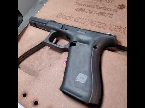 Americor's Glock 17 "GEOMETRIC" Laser Stippling