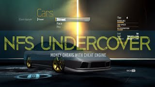 NEED FOR SPEED UNDERCOVER - MONEY CHEATS