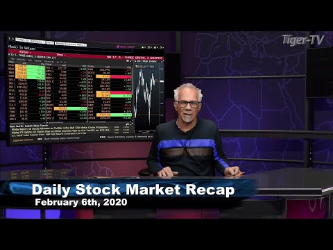 February 6th, Daily Stock Market Recap with Tom O'Brien - 2020