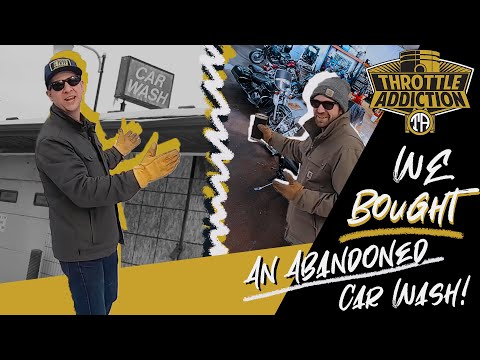 We Bought an Abandoned Car Wash, Watch Us Remodel It Into a Custom Motorcycle Shop