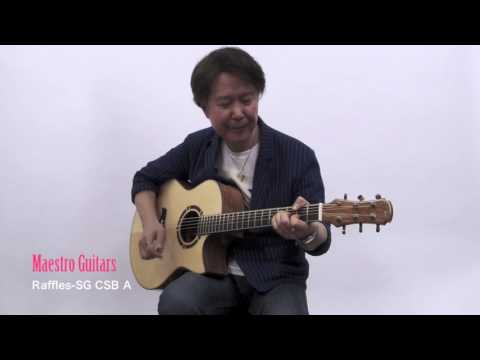 [Acoustic Guitar Book 45] New Products / Maestro Guitars Raffles-SG CSB A
