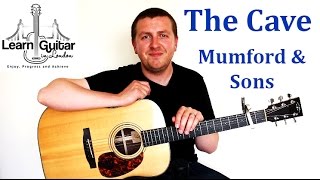 The Cave - Guitar Tutorial - Mumford &amp; Sons - How To Play