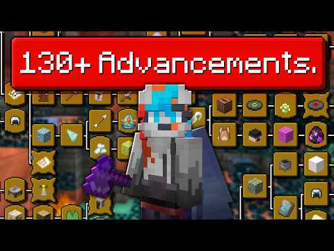 Completing the HARDEST ADVENTURE Advancements in Minecraft! | BlazeAndCaves