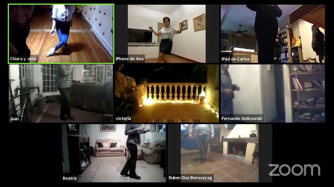 ✨19:30 h: "Abrazo cómodo y cerrado" con José Halfon y Chiara de la Tierra