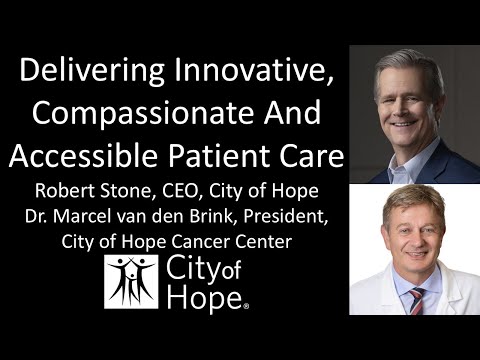 Robert Stone & Dr. Marcel van den Brink - City of Hope - YouTube