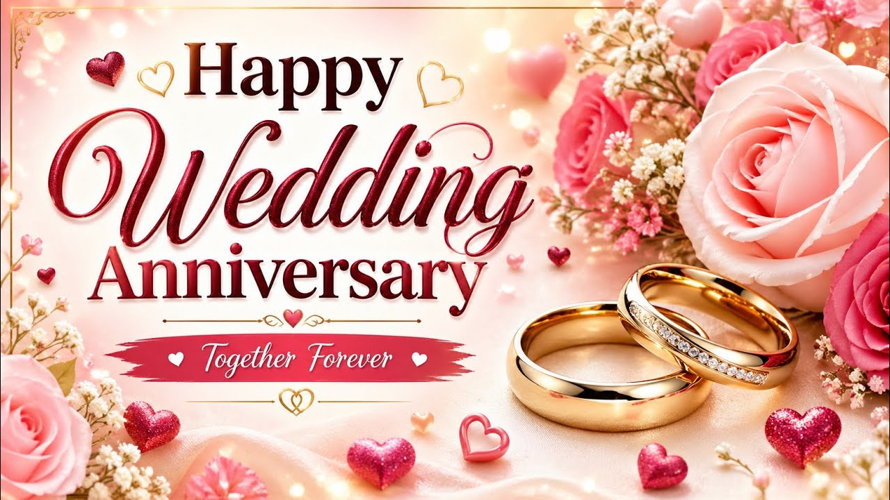 Happy Anniversary Status | Wedding Anniversary Wishes | Greetings, Saying, Quotes