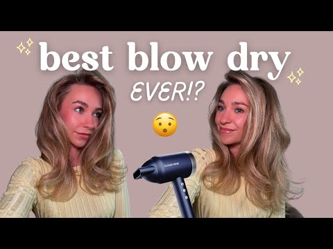 How To Bouncy Blow Dry with a Round Brush | Hairdresser Tips