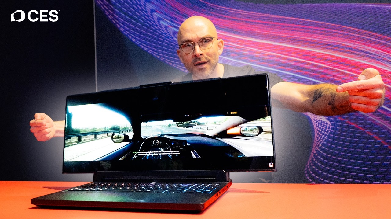 This New Extendable Screen is INSANE! (Lenovo at CES 2026)