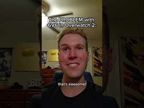 The PROBLEM with 6V6 in Overwatch 2 #shorts