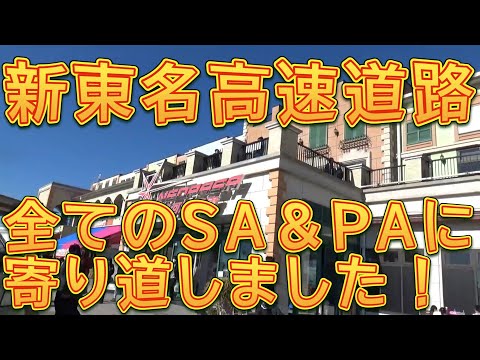 Me desvié hacia la zona de servicio y aparcamiento de la autopista Shin-Tomei/Shunshungareji.