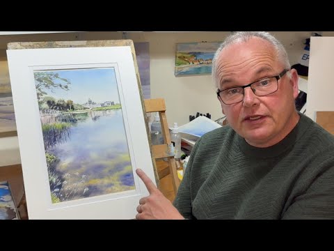 How to Paint Realistic Water Reflections in Watercolour | Step-by-Step Tutorial