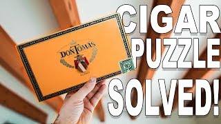 Solving the FAMOUS Cigar Box Puzzle!!