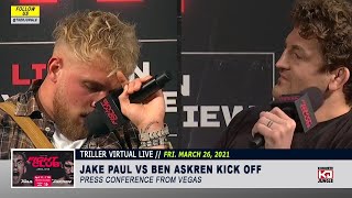 🤣 FUNNIEST JAKE PAUL vs BEN ASKREN INSULTS FROM PRESS CONFERENCE 😆 (HIGHLIGHTS)
