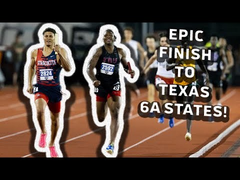 UIL State Meet 6A Boys Team Title Comes Down To The Wire With EPIC 4x400m Battle