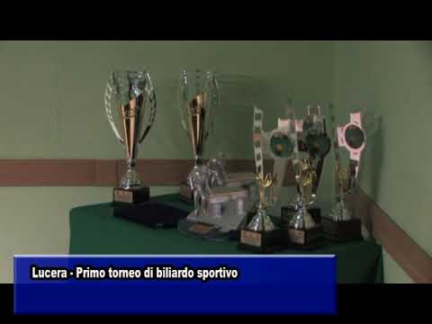 LUCERA - PRIMO TORNEO DI BILIARDO SPORTIVO