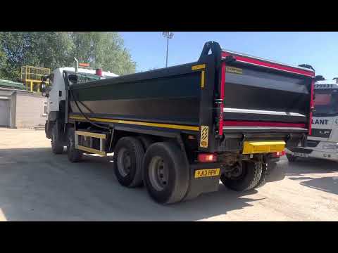 2013 Hino 700 3241 8x4 Steel Body Tipper, Entered into Auction
