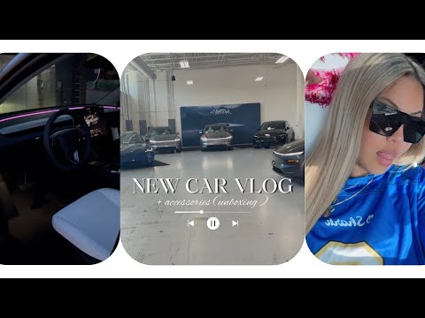 NEW CAR VLOG: 2026 Tesla Model Y + Accessories