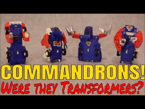 Commandrons - Were they Actually Transformers? - GotBot True Review NUMBER 480