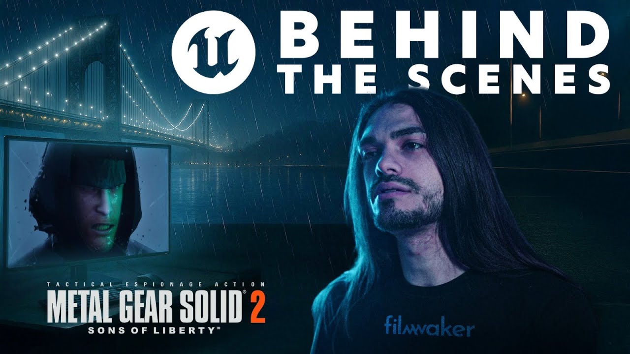 Recreating the Iconic MGS2 Intro in Unreal Engine 5 — Behind the Scenes - YouTube
