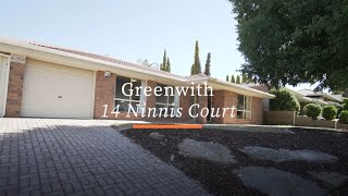 Video overview for 14 Ninnis Court, Greenwith SA 5125