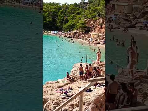 Cala Salada Beach: IBIZA most beautiful Secluded beach::Playa Bonita de Ibiza