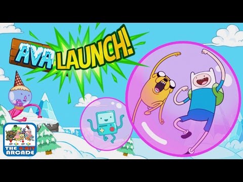 Adventure Time: AvaLaunch! - Just Keep Rollin', Rollin', Rollin' (High-Score Gameplay) Video