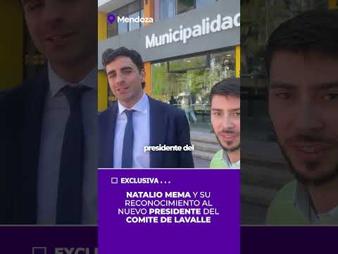 NATALIO MEMA Y SU HOMENAJE AL NUEVO PRESIDENTE DEL COMITE DE LAVALLE #mendoza | #vamosconmema #mdz