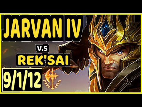 MEMENTO (JARVAN IV) vs REK'SAI - 9/1/12 KDA JUNGLE CHALLENGER GAMEPLAY - EUW