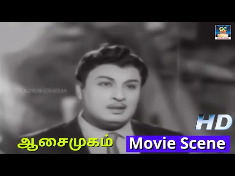 எம்.ஜி.ஆர் மற்றும் நாகேஷ் காமெடி காட்சிகள்| Aasai Mugam | Mgr,Sarojadevi,Nagesh | HD | Winner Audios