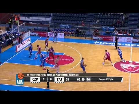 ABA Liga 2015/16, Round 4 match: Crvena zvezda Telekom - Tajfun (8.10.2015)