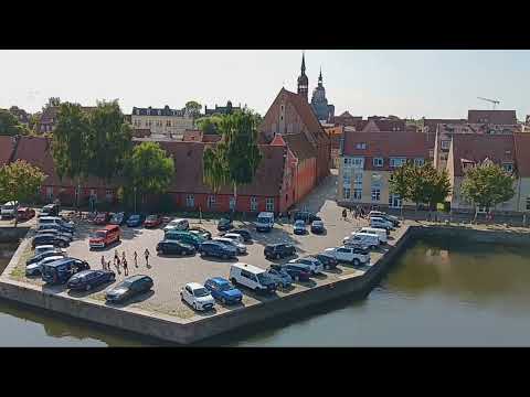 Stralsund mal von oben am 2.9.23