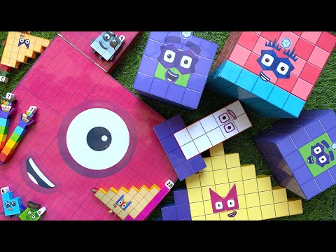 Looking for Numberblocks NEW 1386 Puzzle Tetris Shape ASMR  | Numberblocks Satisfying Video