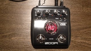 Video thumbnail for Zoom G2 Guitar Effects Processor Demo And Review by Kevys RC & Music