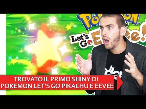 The first shiny Pokémon in the history of Pokemon: Let's Go, Eevee and Pikachu! has been found - ...