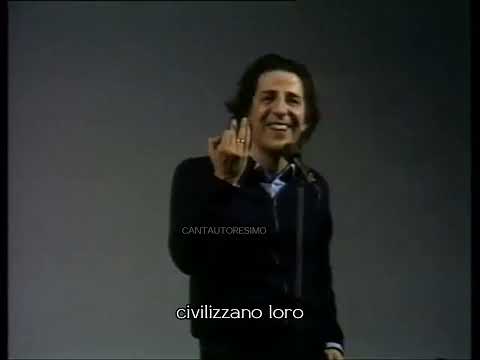 Giorgio Gaber ~The Americans taught us everything~