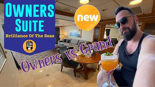 Brilliance Of The Seas | Owners Suite 1 Bedroom Full Tour & Review | Royal Caribbean Cruise Line