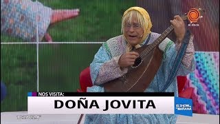 Doña Jovita presenta entre la peperina y el clonazepám