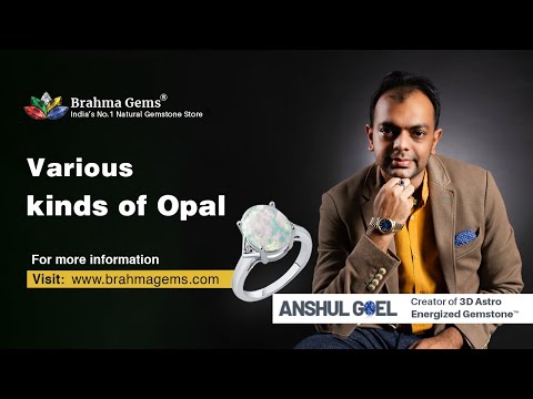 What are the different types of Opal gemstone