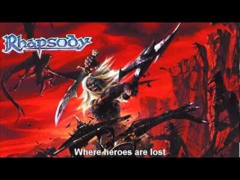Rhapsody of Fire - Dargor, Shadowlord of the Black Mountain (lyrics)