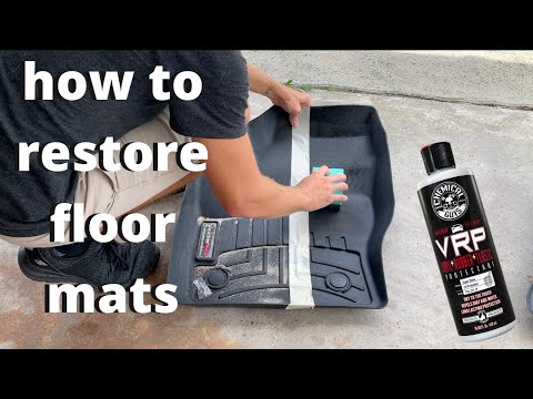 How To Restore Rubber Floor Mats Chemical Guys VRP Review | Logan Price