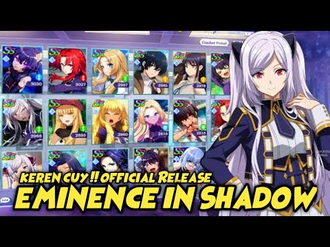 Ahirnya Official Release !! The Eminence in Shadow JP Mobile