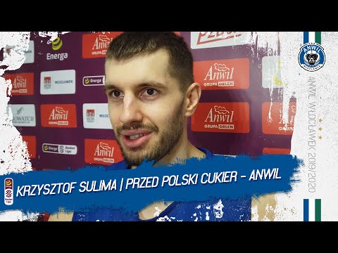 Krzysztof Sulima | Przed meczem Polski Cukier Toruń - Anwil Włocławek