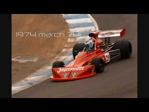 historic f1 montage at laguna seca