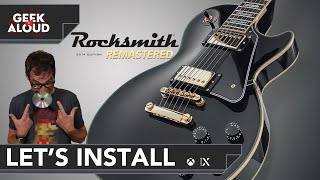 Video thumbnail for Let's Install - Rocksmith 2014 Remastered [Xbox Series X] by Geek Aloud