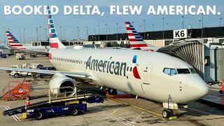 I Booked Flights on DELTA...but FLEW AMERICAN AIRLINES!