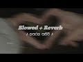 Katharaka Thaniwi Slowed Reverb NadeemalPerera Cover