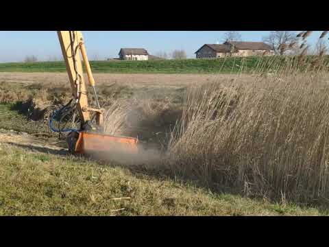 Decespugliatrice idraulica/Hydr. mulching head LAND/SB