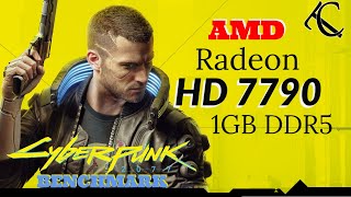 Cyberpunk on AMD Radeon HD 7790 1GB