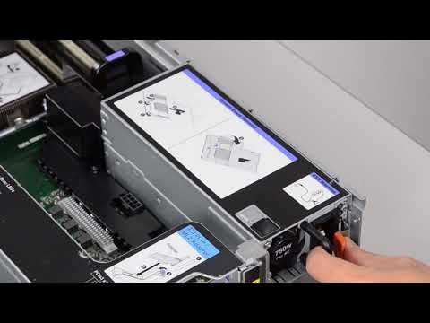 Lenovo x3650 M5 removing a power supply